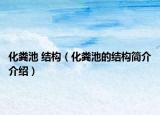 化粪池 结构（化粪池的结构简介介绍）