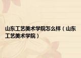山东工艺美术学院怎么样（山东工艺美术学院）