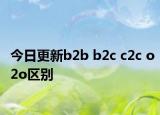 今日更新b2b b2c c2c o2o区别