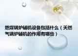 燃煤锅炉辅机设备包括什么（天然气锅炉辅机的作用有哪些）