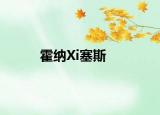 霍纳Xi塞斯