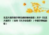 生活大爆炸谢尔顿生病时候听的歌（关于《生活大爆炸》（也叫《天才也性感》）中谢尔顿唱的歌）