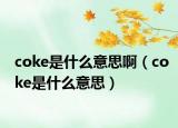 coke是什么意思啊（coke是什么意思）