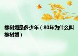 橡树婚是多少年（80年为什么叫橡树婚）