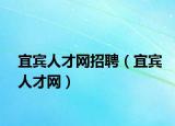 宜宾人才网招聘（宜宾人才网）