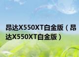 昂达X550XT白金版（昂达X550XT白金版）