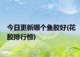 今日更新哪个鱼胶好(花胶排行榜)
