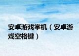 安卓游戏掌机（安卓游戏空格键）