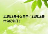 11月18是什么日子（11月18是什么纪念日）
