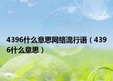 4396什么意思网络流行语（4396什么意思）
