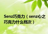 Senz巧克力（senz心之巧克力什么档次）