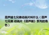 葫芦娃七兄弟动画片叫什么（葫芦七兄弟 动画片《葫芦娃》系列的角色）