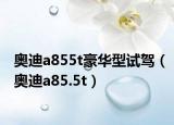 奥迪a855t豪华型试驾（奥迪a85.5t）