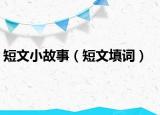 短文小故事（短文填词）
