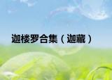 迦楼罗合集（迦藏）