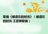 歌曲《被遗忘的时光》（被遗忘的时光 王若琳歌曲）