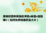 濡備綍鍏嶈垂瑙傜湅娆х編澶х墖瑙嗛（如何免费观看欧美大片）