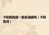 卡和钥匙放一起会消磁吗（卡和焦耳）
