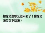 樱花动漫怎么进不去了（樱花动漫怎么下动漫）