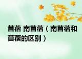 苜蓿 南苜蓿（南苜蓿和苜蓿的区别）