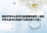 我的世界中头盔可以附魔哪些属性（我的世界头盔可以附魔什么属性简介介绍）