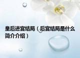 皇后进宫结局（后宫结局是什么简介介绍）