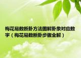 梅花易数断卦方法图解卦象对应数字（梅花易数断卦步骤全解）