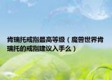 肯瑞托戒指最高等级（魔兽世界肯瑞托的戒指建议入手么）