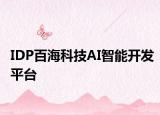 IDP百海科技AI智能开发平台
