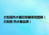 太阳雨热水器控制器使用图解（太阳雨 热水器品牌）