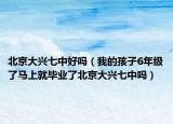 北京大兴七中好吗（我的孩子6年级了马上就毕业了北京大兴七中吗）
