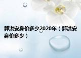 郭洪安身价多少2020年（郭洪安身价多少）