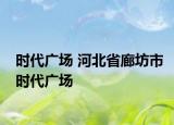 时代广场 河北省廊坊市时代广场