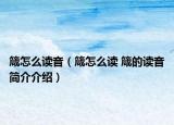 箴怎么读音（箴怎么读 箴的读音简介介绍）