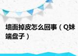 墙面掉皮怎么回事（Q妹端盘子）