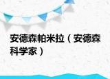 安德森帕米拉（安德森 科学家）
