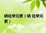 硒化学元素（硒 化学元素）