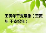 壬寅年干支意象（壬寅年 干支纪年）