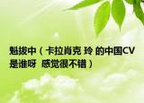 魁拔中（卡拉肖克 玲 的中国CV是谁呀  感觉很不错）