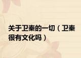 关于卫秦的一切（卫秦很有文化吗）