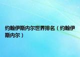 约翰伊斯内尔世界排名（约翰伊斯内尔）