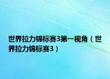 世界拉力锦标赛3第一视角（世界拉力锦标赛3）