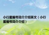 小行星编号简介介绍英文（小行星编号简介介绍）