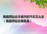 南昌西站去丰城市的汽车怎么坐（南昌西站去南昌县）