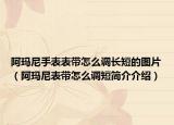 阿玛尼手表表带怎么调长短的图片（阿玛尼表带怎么调短简介介绍）