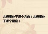 北极星位于哪个方向（北极星位于哪个星座）