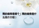 舞的偏旁是哪个（舞的偏旁是什么简介介绍）