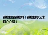 弧度数是弧度吗（弧度数怎么求简介介绍）