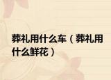 葬礼用什么车（葬礼用什么鲜花）
