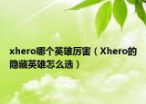 xhero哪个英雄厉害（Xhero的隐藏英雄怎么选）